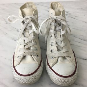 Converse All Star High Top White sneakers